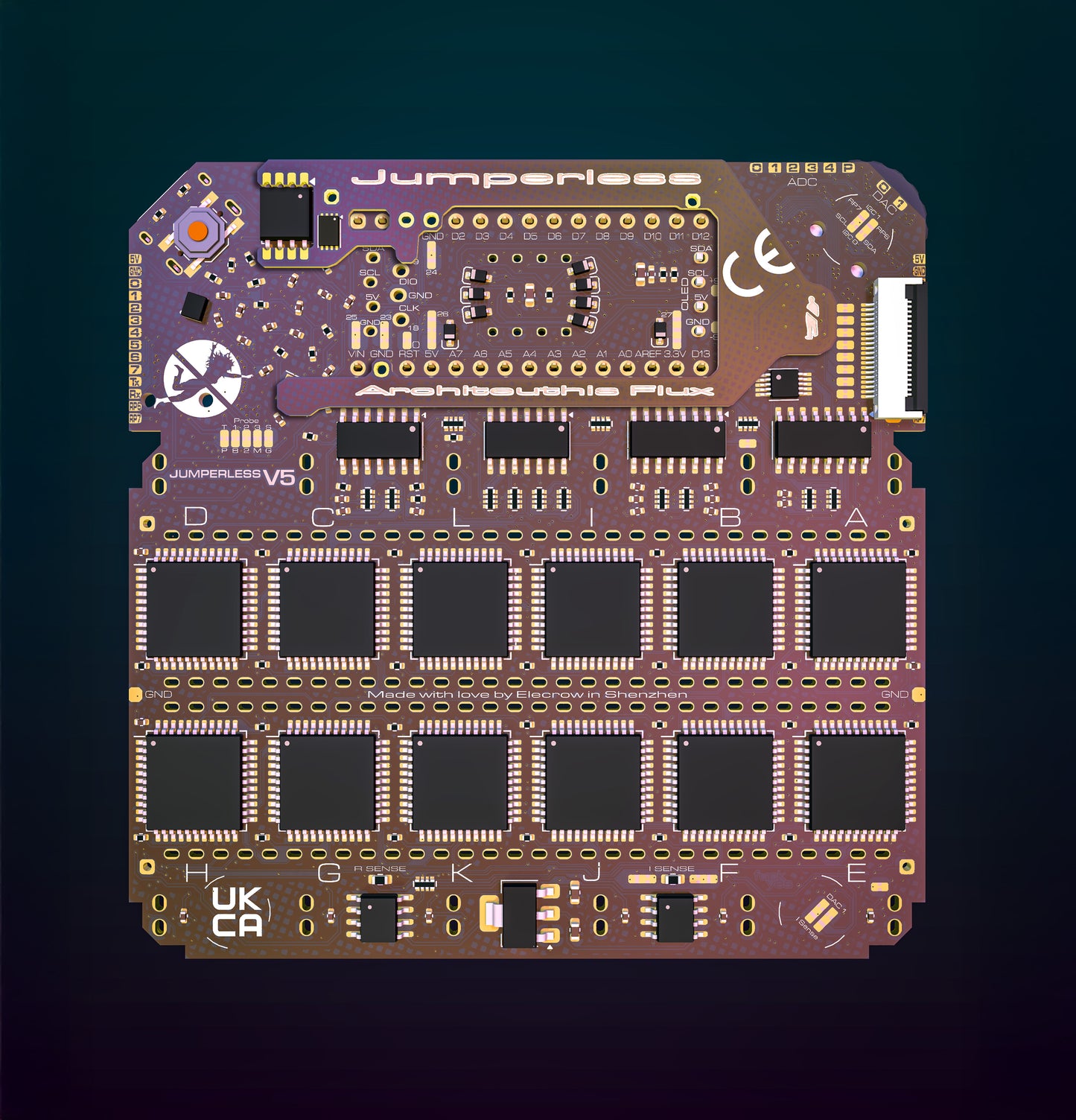 ALASKAN BULL WORM! Jumperless V5 PSRAM Mod Kit