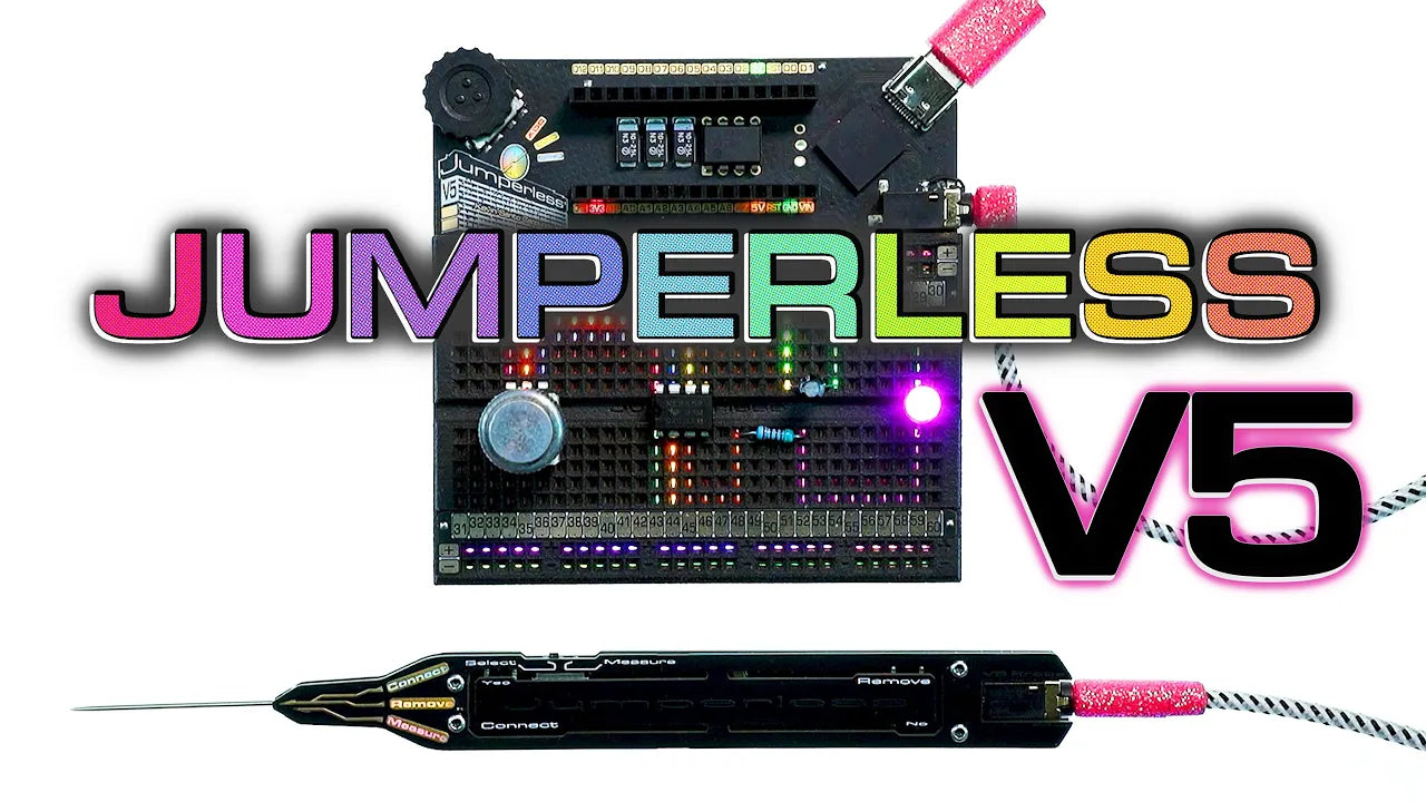 Load video: Jumperless V5 launch video